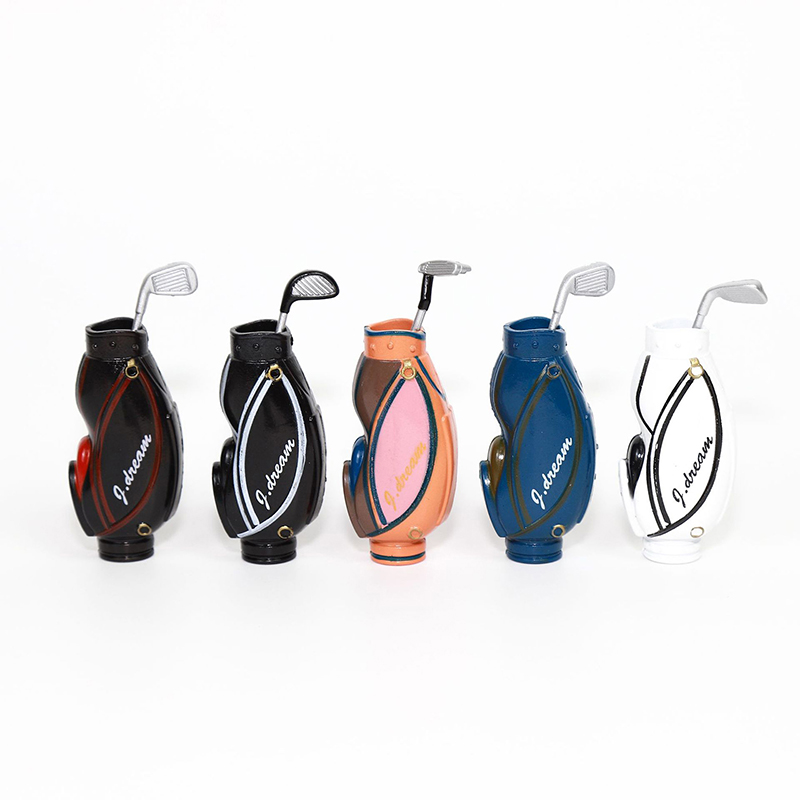 ● 인형 집 장식용 가방 모델이 있는 미니 골프 클럽  - Golf Equipment Bag 리뷰 및 가격