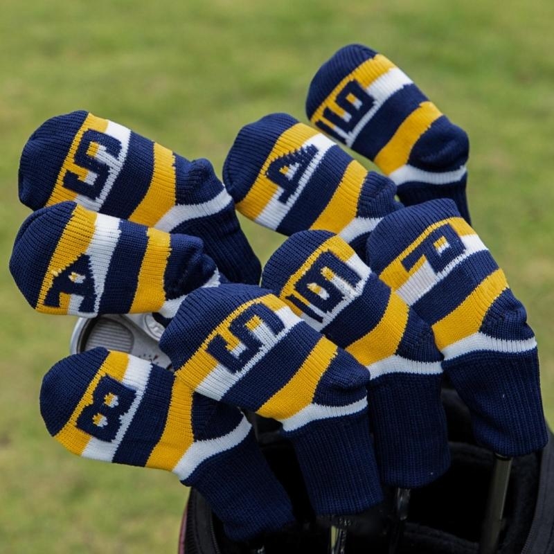 9Pcs 골프 아이언 헤드 커버 골프 퍼터 골프 아이언 - Golf Club Iron Set 리뷰 및 가격