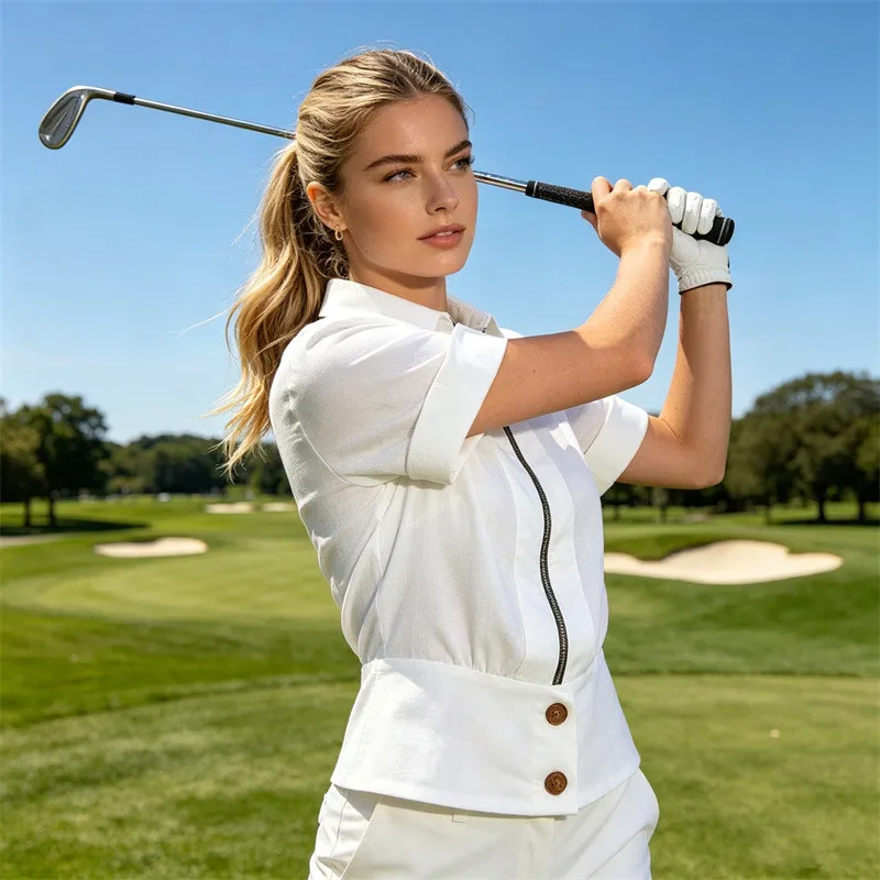여름 골프웨어 여성 2026 고품질 골프 반팔 패션 슬 - Golf Equipment For Women 리뷰 및 가격