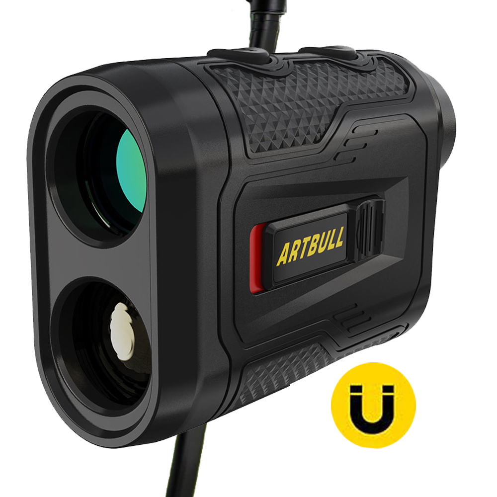 충전식 경사 조정 기능 플래그-락 진동 거리 측정기 6 - Rangefinder Laser Golf 리뷰 및 가격