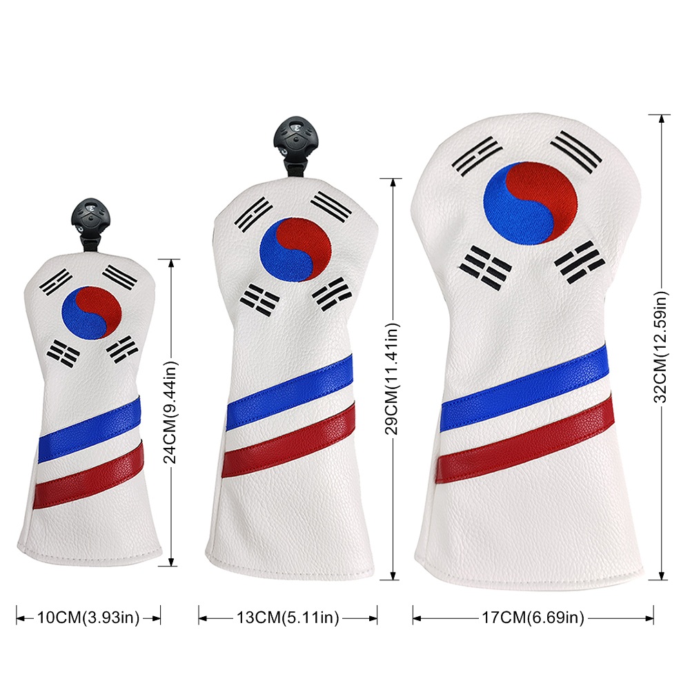 한국 애국 골프 헤드커버 세트 - 독특한 디자인의 아이 - Golf Club Iron Set 리뷰 및 가격