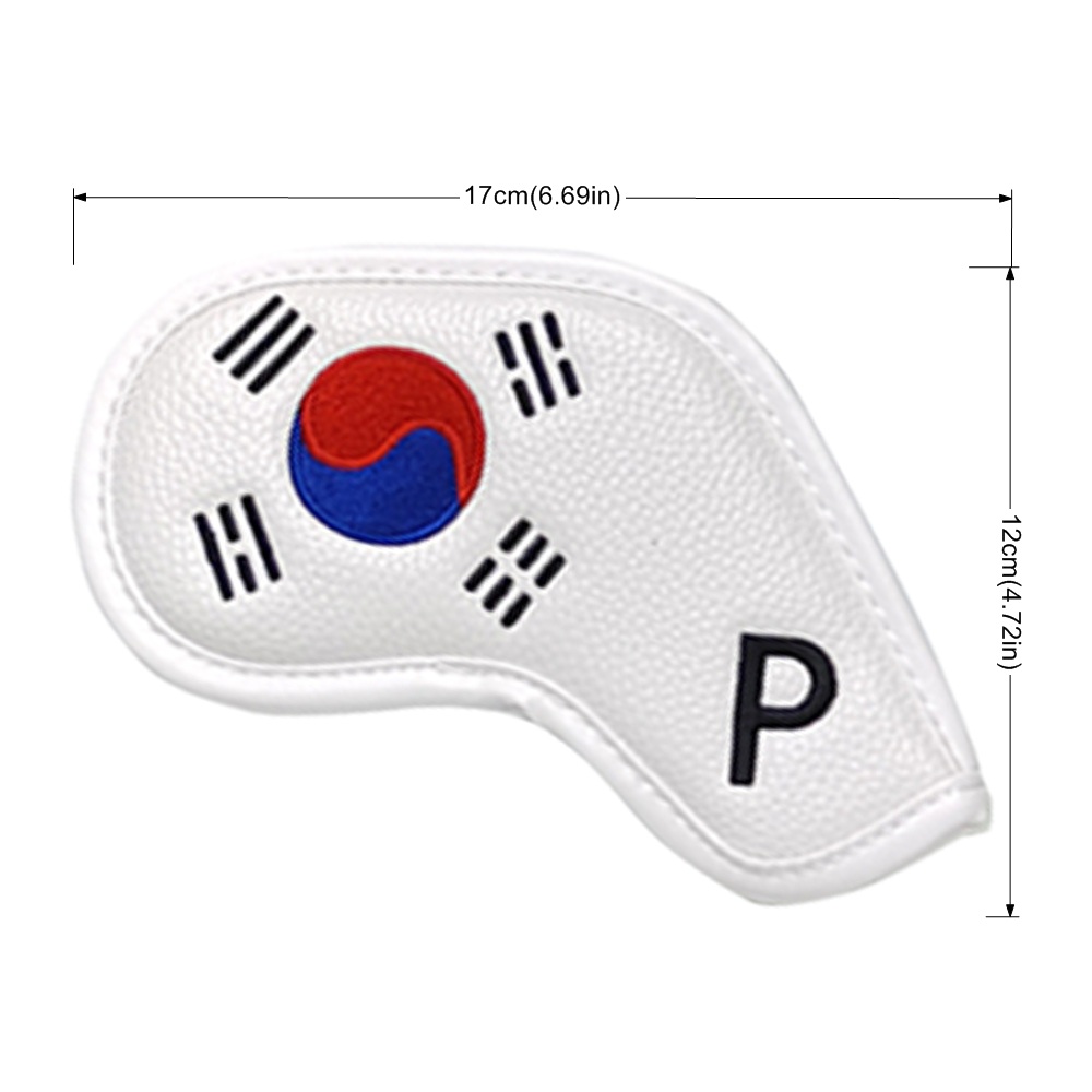 한국 애국 골프 헤드커버 세트 - 독특한 디자인의 아이 - Golf Club Iron Set 리뷰 및 가격