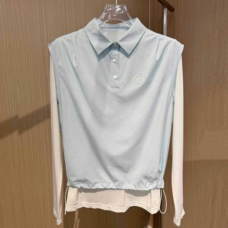 PL 여성 골프 의류 선 스크린 긴 소매 폴로 탑 숙녀 - Golf Equipment For Women 리뷰 및 가격