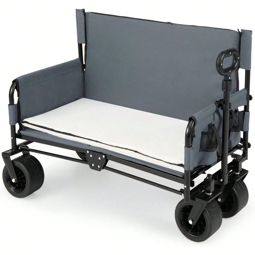 웨건 벤치 시트 콤보, 접이식 비치 카트, 조절 가능한 - Pull Cart Fold 리뷰 및 가격