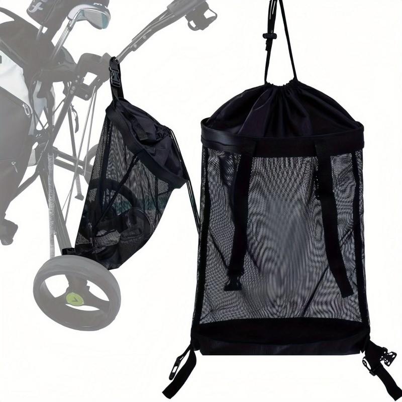 트롤리 네트 가방 유니버설 골프 푸시 카트 메쉬 가방  - Golf Equipment Bag 리뷰 및 가격